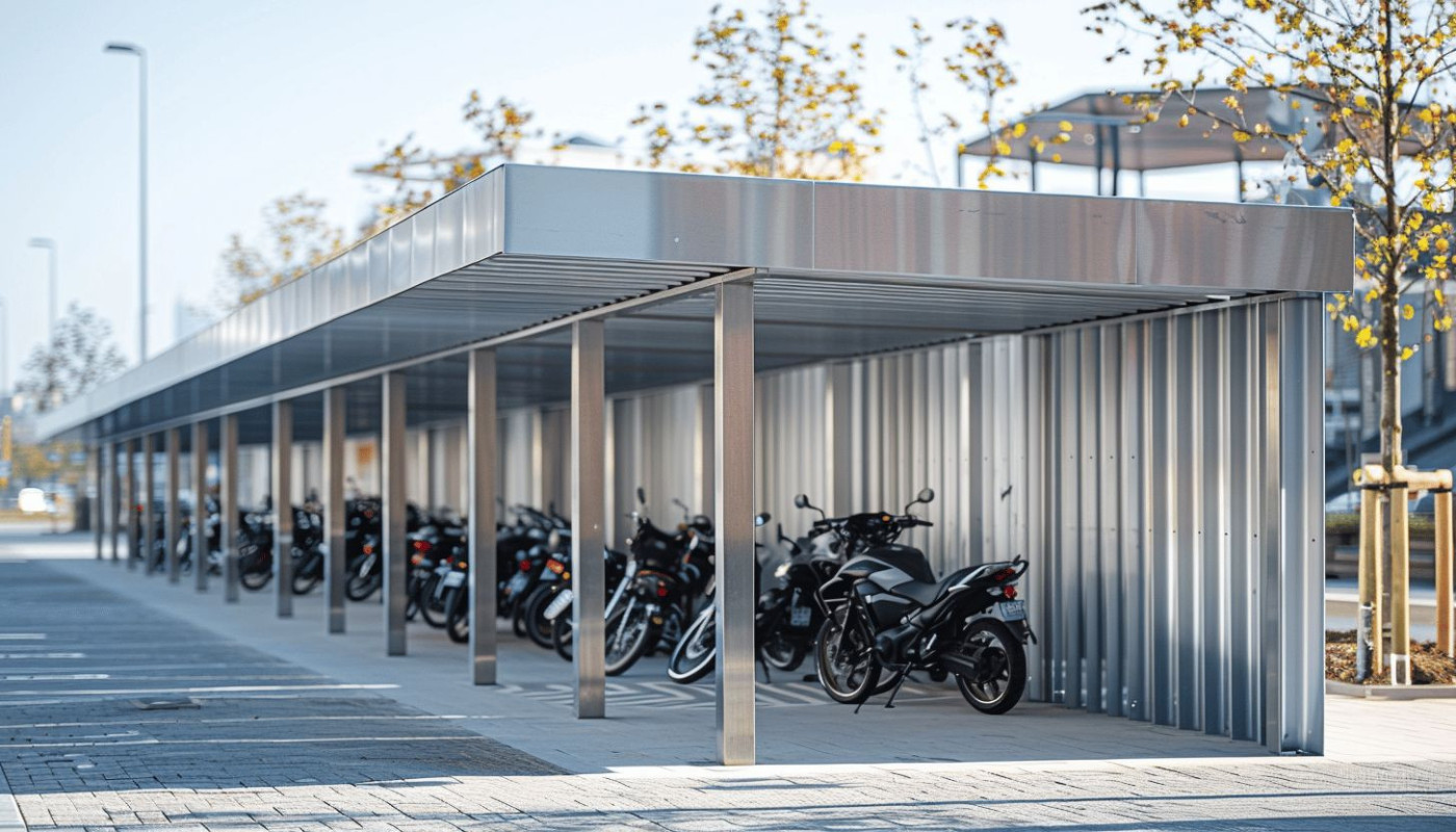 Comment choisir le meilleur abri métallique pour vélos et motos ?