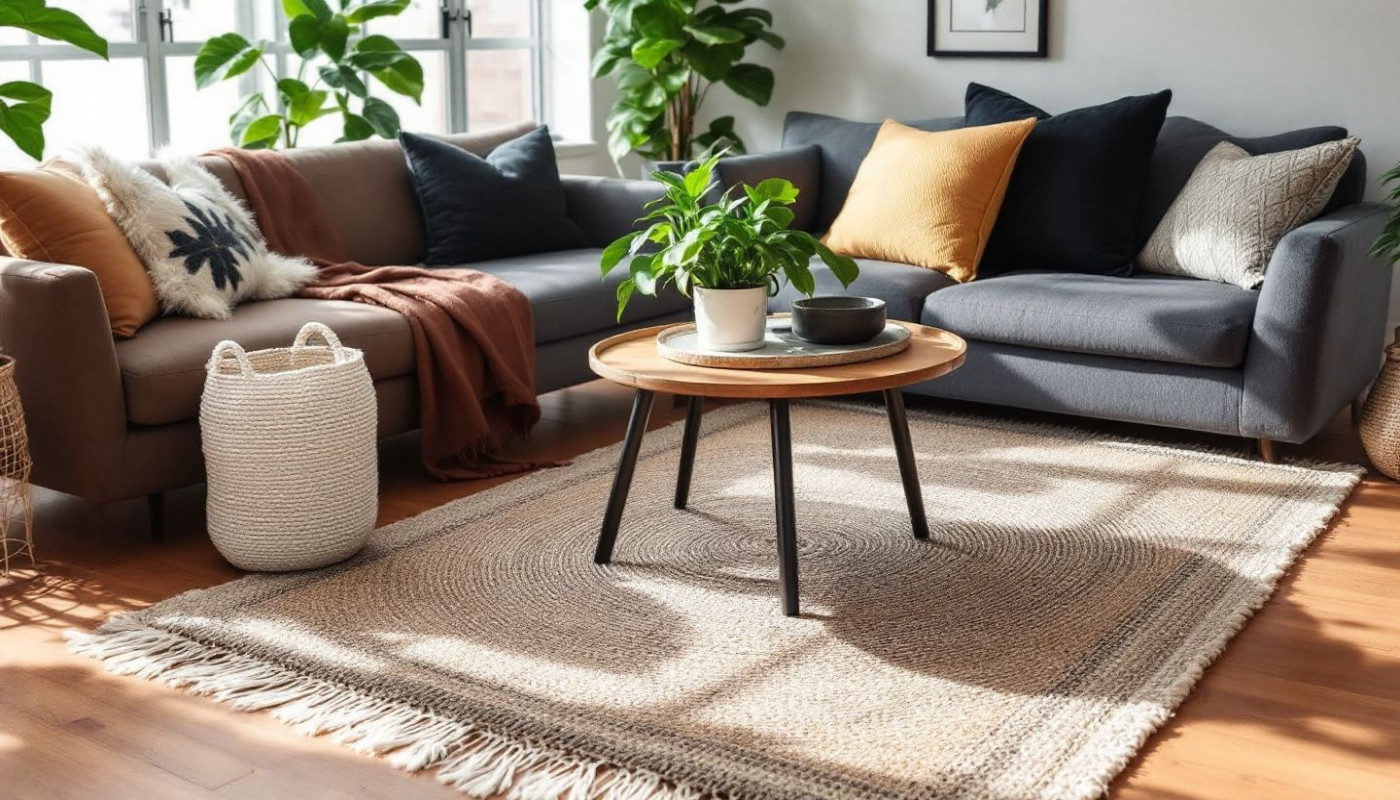 Comment choisir le tapis en toile de jute idéal pour chaque pièce de la maison